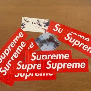 12 Supreme Stickers